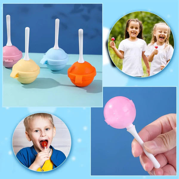 Silicone Lollipop Ice Cream Maker (5 PCS)