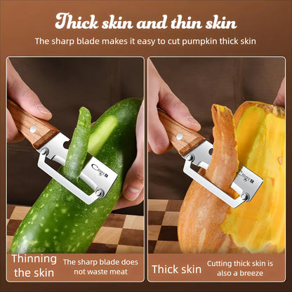 Luxstruu™ 2-in-1 Premium Stainless Steel Vegetable Peeler Pro