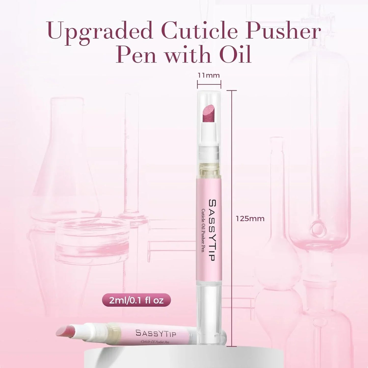 Cuticle Oil Pen and Pusher
