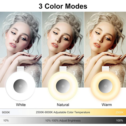 Magnetic Wireless LED Ring Light